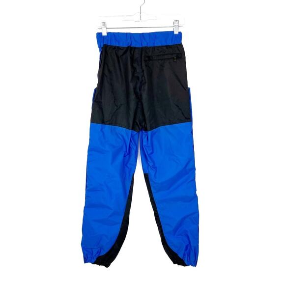 Vintage 80s Moonstone Gore Tex Ski Pants Snow Slopes Unisex Blue Black Small - Picture 1 of 14